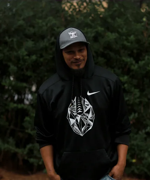 Mobility Concepts crew member in a black hoodie